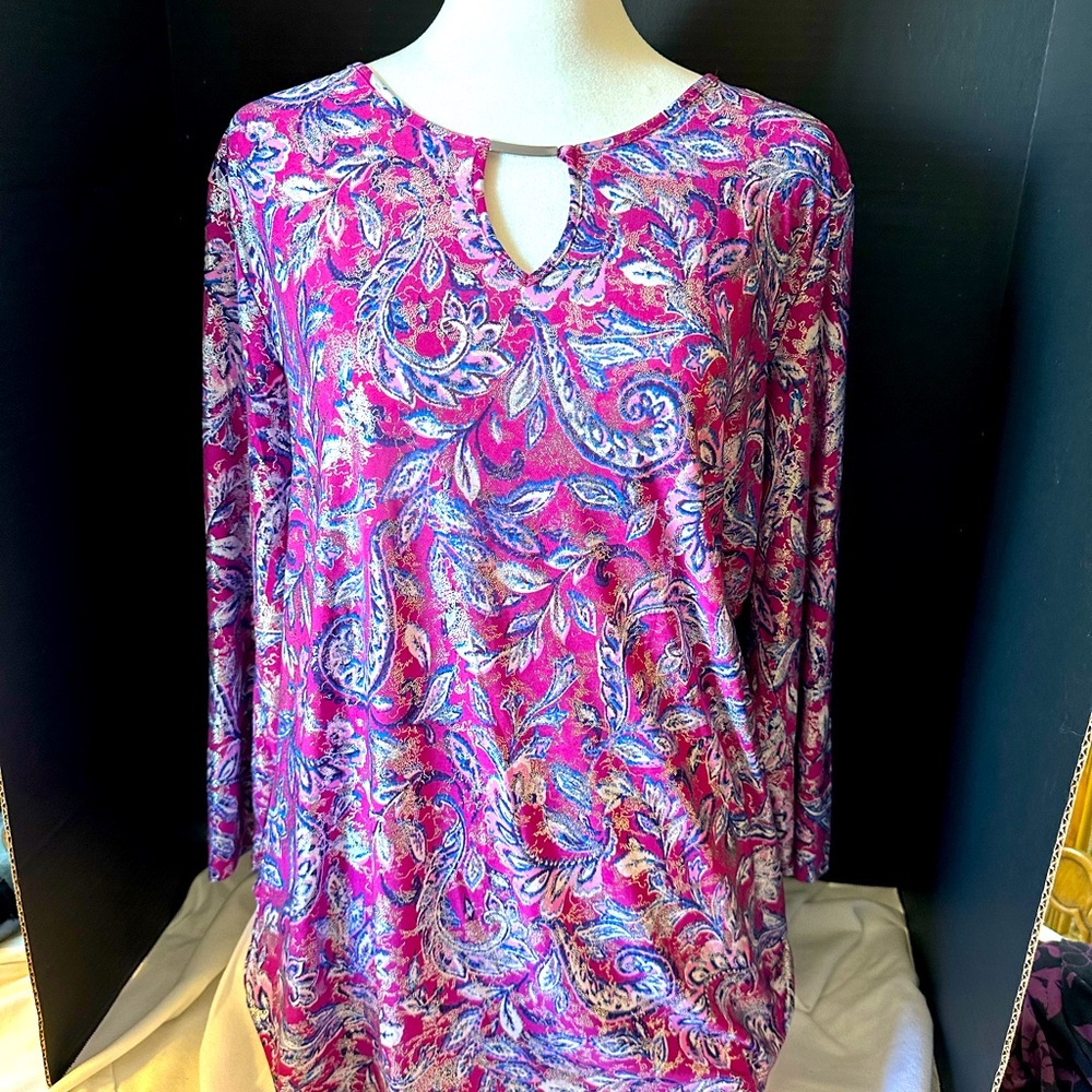 Shimmery shirt